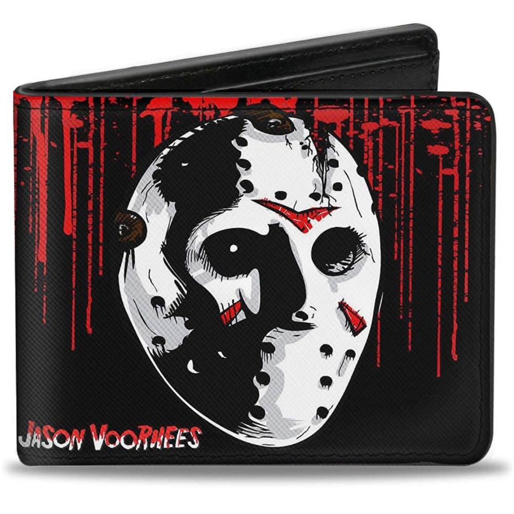 NWT Friday the 13th Jason Wallet Horror Movies Halloween Goth Spooky Scary Movie